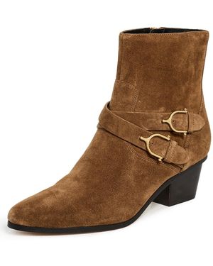 Veronica Beard Ashby Boots - Brown