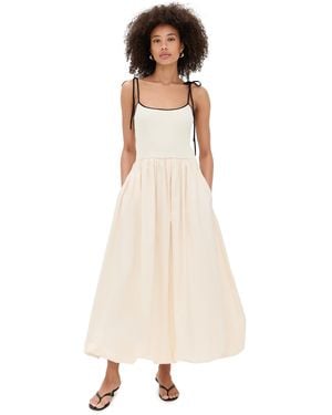 Line & Dot Jules Dress - White