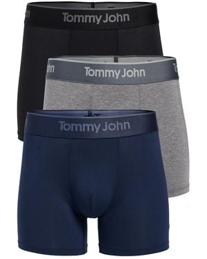 Tommy John Second Skin 4 Trunks 3 Pack - Blue