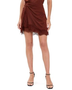A.L.C. A. L.C. Dion Skirt - Red
