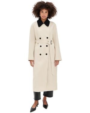 Lioness Soho Trench Coat - Natural