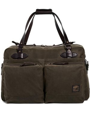 Filson Tin Cloth 48 Hour Duffle Bag - Black