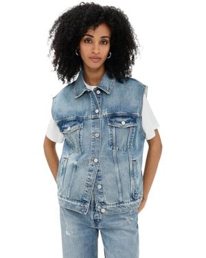 Anine Bing Rory Vest - Blue