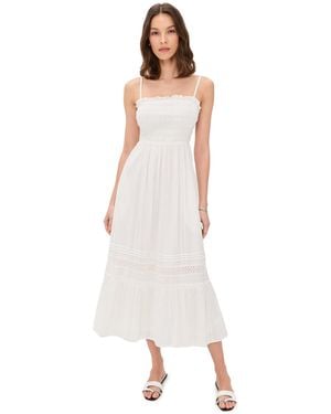 Cleobella Magnolia Midi Dress - White