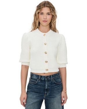 Ba&sh Grance Cardigan - White