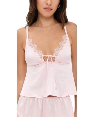 KAT THE LABEL Sorrento Camisole - Pink