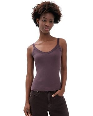 Agolde Jordan Tank Top - Purple