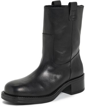 Alohas Rajan Leather Boots - Black