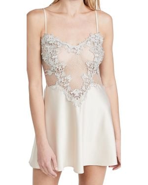 Flora Nikrooz Showstopper Chemise With Lace - Multicolor