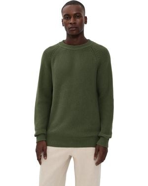 Far Afield Herbert Raglan Sweater - Green