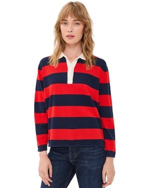 The Great The Academy Polo Sweater - Red