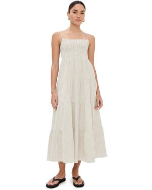 Z Supply Balos Striped Dress - White