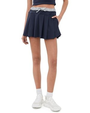 PORT DE BRAS Anne Skirt - Blue
