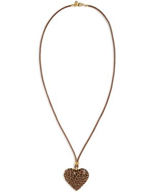 Elizabeth Cole Rita Necklace - Brown