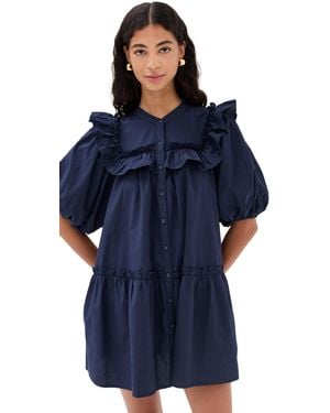 Cleobella Tatiana Mini Dress - Blue
