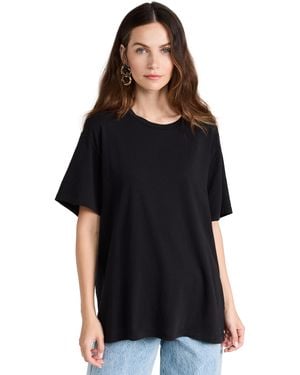 SLVRLAKE Denim Oversize Tee - Black