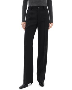 Maison Margiela Classic Pleated Pants - Black