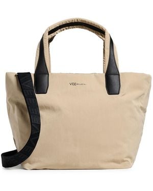 VEE COLLECTIVE Essence Medium Trench Tote Bag - Black