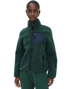 Splits59 Harris Sherpa Jacket - Green