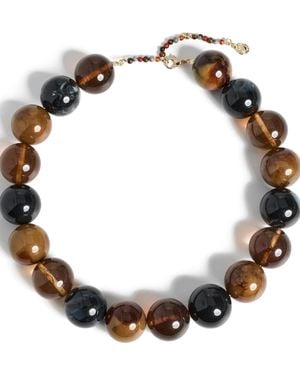 BaubleBar Jane Beaded Necklace - Black