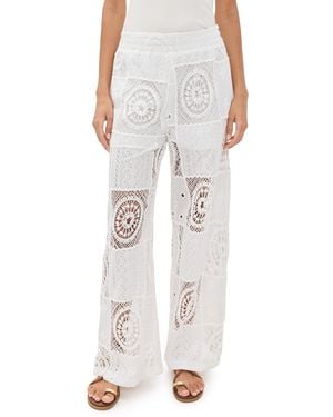 Line & Dot Biva Pants - White