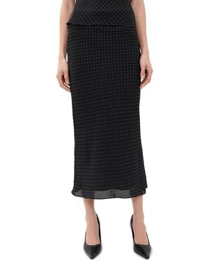 Joe's Jeans The Isla Midi Skirt - Black