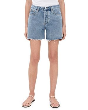 PARKE Long Baggy Shorts - Blue