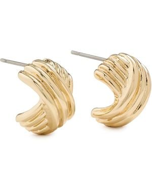 Shashi Boucle Petite Earrings - Metallic
