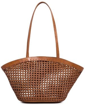 Madewell Caning Market Tote - White