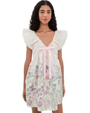 Endless Rose Jacquard Mini Dress - Black