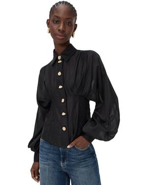 Aje. Alexa Shirt - Black