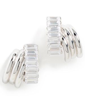 Shashi Grace Earrings - White