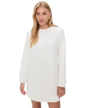 Le Bos Jamie Sweatshirt Dress - White