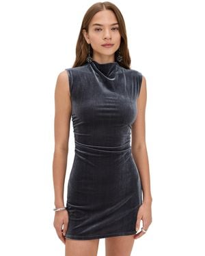 O.P.T O. P.T Katia Velvet Mini Dress - Black