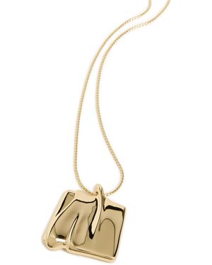 Jenny Bird Sundra Large Pendant Necklace - White