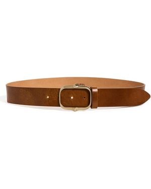 Isabel Marant Holis Leather Belt - Yellow