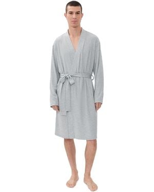 Tommy John Waffle Robe - Gray