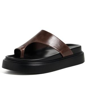 Tony Bianco Jazzy Toe Loop Sandals - Black