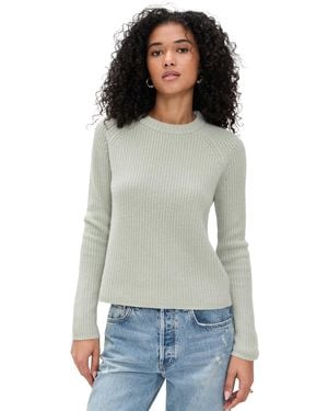 Jenni Kayne Cashmere Fisherman Sweater - Black