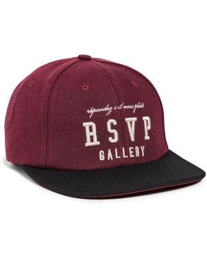 Agolde X Rsvp Gallery Baseball Cap - Red