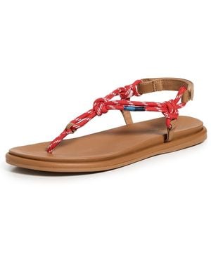 Sperry Top-Sider Isla T Bar Sandals - Red