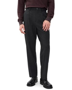 Wax London Aubyn Soft Wool Pants - Black