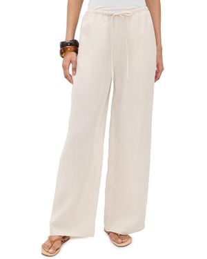 STAUD Mateo Linen Pants - Natural