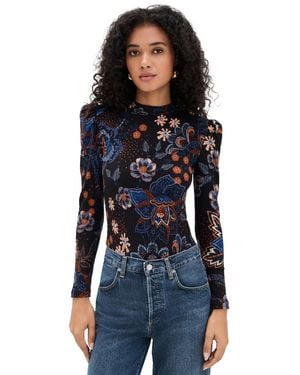 FARM Rio Thong Bodysuit - Black