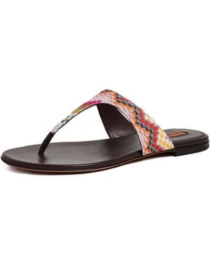 Missoni Lilian Raschel Sandals - Black
