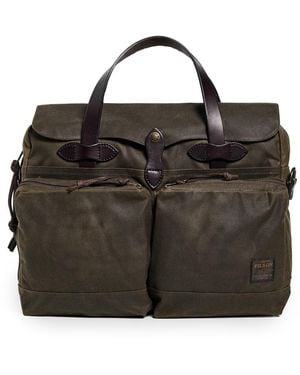 Filson Tin Cloth 24 Hour Briefcase - Black