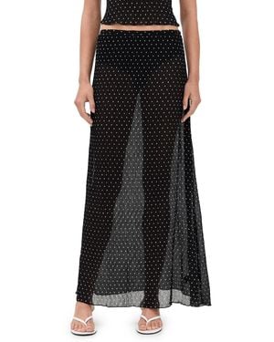 Lioness Ford Maxi Skirt - Black
