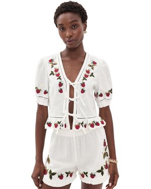Sea Bindi Strawberry Top - Natural