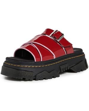Dr. Martens Mattison Slides - Red