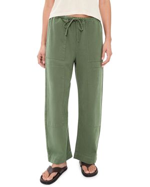 Z Supply Kit Carpenter Pants - Green